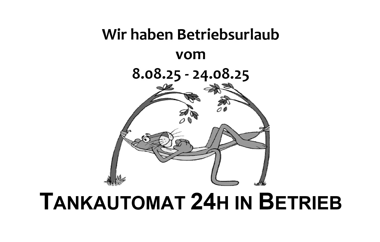 Wir machen Betriebsurlaub... Wir machen Betriebsurlaub...